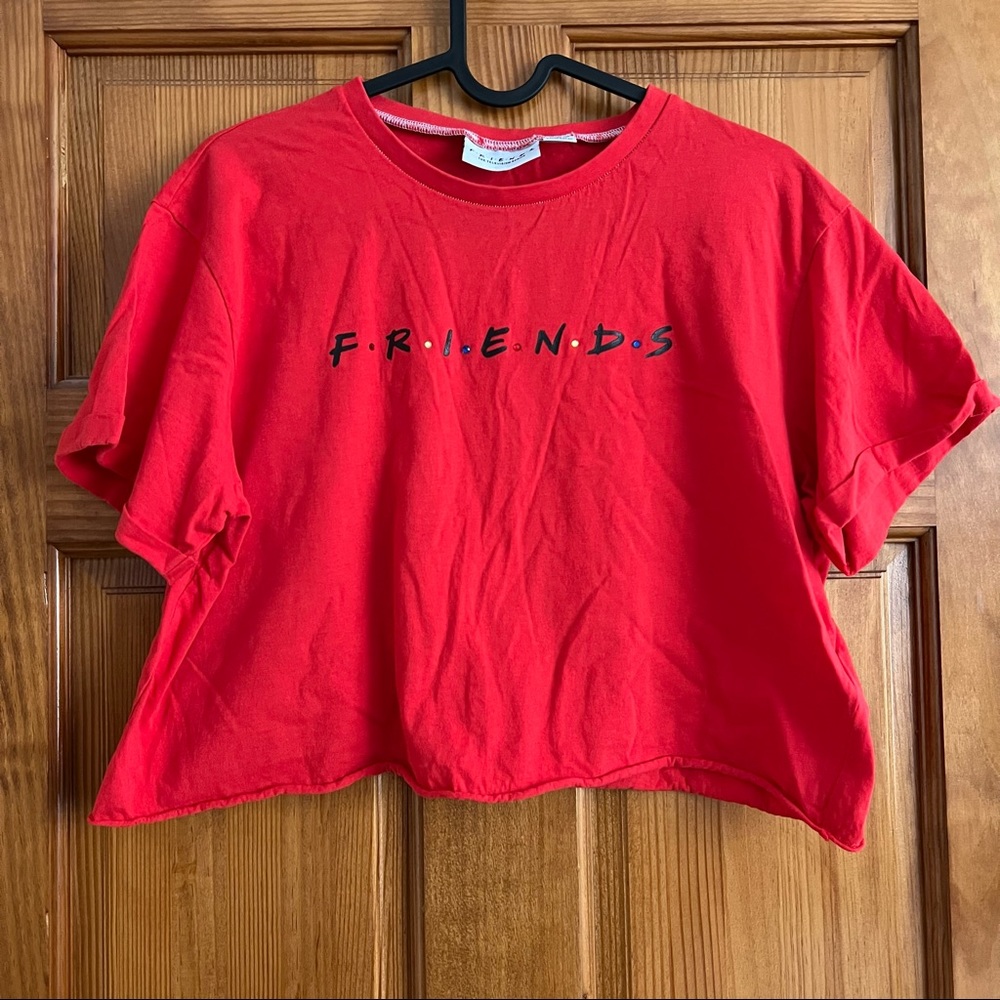 Friends TV Series Cropped Tee with Jems Size L - Picture 3 of 5